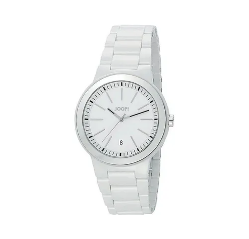 JOOP! Quarzuhr JP100891F01 - Elegante Keramik-Herrenuhr mit Datumsanzeige - Herrenuhren, stilvolle Quarzuhr aus hochwertiger Keramik mit Edelstahlboden, wasserdicht bis 3 bar und praktischer Datumsanzeige für den modernen Mann.