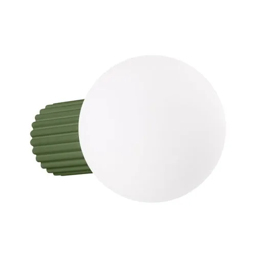 HALO Wandleuchte Olive Green IP44 in grün von Sollux Lighting