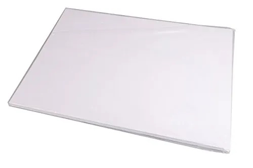 CLAIREFONTAINE Zeichenpapier Bristolpapier blanko 50x65cm 924g - Papier für Technisches Zeichnen, besonders glattes 100% Zellulose-Papier für präzise Federzeichnungen, 25 Bogen.