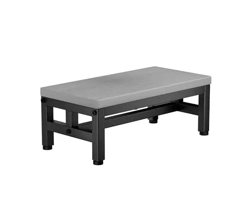 HDPE Tritthocker für Erwachsene & Kinder, 230KG Tragkraft, rutschfester Klohocker für Küche & Bad, platzsparend 40x20x15cm