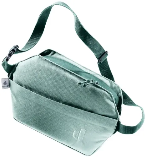 Deuter Passway 2 jade-seagreen Umhängetasche - Gürteltaschen mit 2 Litern Volumen, ideal für Traveller – bietet Platz für persönliche Gegenstände und ein Tablet, aus 100% recycelten Materialien, klimaneutral und PFC-frei.