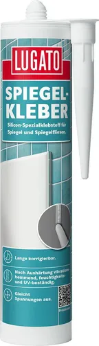 Lugato Spiegelkleber Transparent Kleber Klebstoff Spiegel 310 g