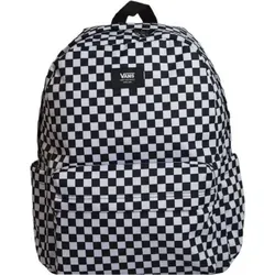 Vans Old Skool Check Backpack VN000H4XY281 - Stylischer Unisex Tagesrucksack aus strapazierfähigem Polyester, ideal für Schule und Freizeit.