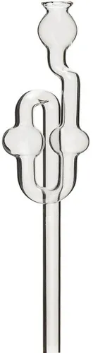 Gärröhrchen  Glas  Gährröhrchen Gärspund Gährrohr Fermentierungsrohr Gäraufsatz