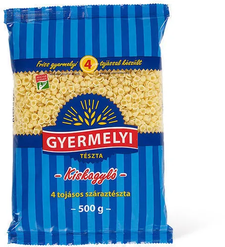Gyermelyi 4 Eier Nudeln - kleine Muscheln - 500g