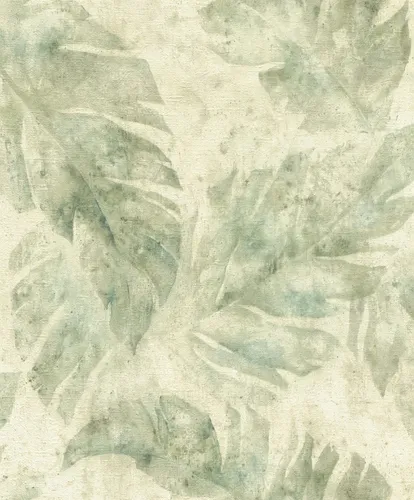 Rasch Vliestapete Beltesto Grün Botanical 416121 - Moderne Vliestapete für kreative Wandgestaltungen, leicht zu verarbeiten und für alle Zimmer geeignet. Mit einem naturinspirierten Blattmuster bringt sie frischen Wind in dein Zuhause.