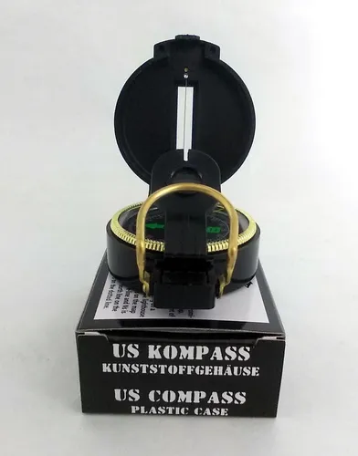 Mil-Tec Kompass-15796000 Kompass Schwarz One Size