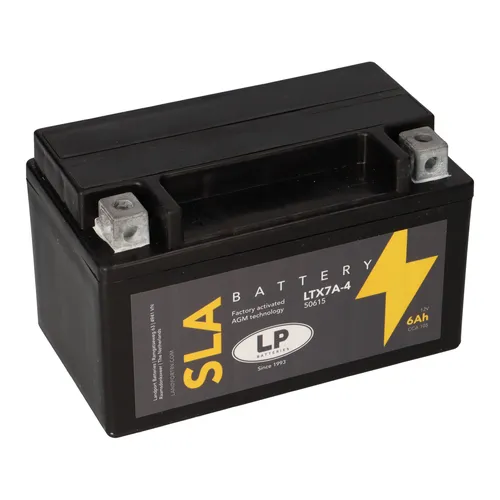 Produktbild Akkuman.de AGM SLA 12V 6Ah Motorrad Startbatterie LTX7A-4