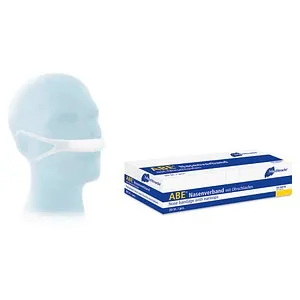 Meditrade Nasenverband ABE 9814 weiß, 20 St. - Pflaster & Verbandsmaterial, atmungsaktiver Nasenverband für sicheren Halt und hohen Tragekomfort.