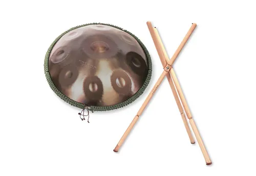 Patera Handpan HPDM-6 D-Kurd mit Ständer