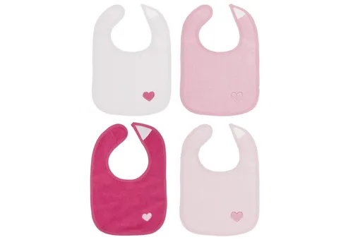 BIECO Lätzchen Bieco Baby Lätzchen 4er Pack abwaschbar Wasserdicht Schlabberlatz