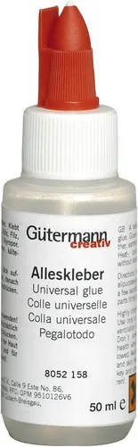 BRUNNEN Schulheft KNORR Prandell Universalkleber 50ml - Transparent & Vielseitig