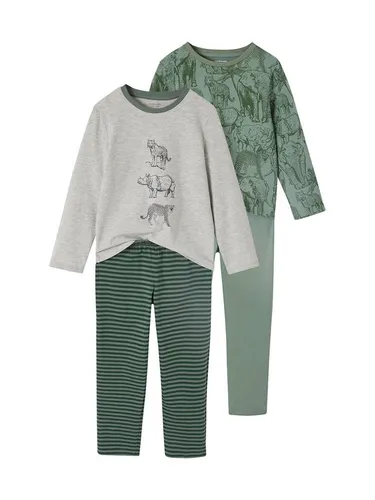vertbaudet Schlafanzug Jungen Schlafanzüge 2er-Pack