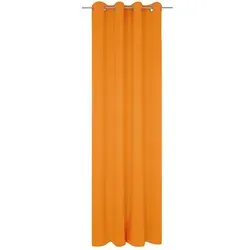 Wirth Vorhang Dim out, Ösen (1 St) in orange von Wirth