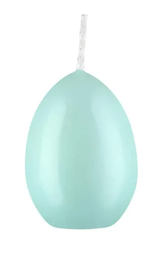 Kopschitz Eierkerzen Türkis 60 x 45 mm, 30 Stück in türkis von Eikerzen