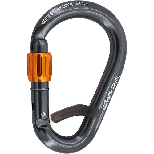 Camp Core Belay Lock Karabiner (Größe One Size, grau)