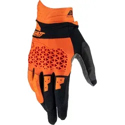 Leatt 3.5 Lite S23 Handschuhe - Orange/Schwarz - XL - Motorradhandschuhe mit Knöchelschutz und MicronGrip Handfläche für optimalen Grip bei jedem Wetter. Leichtes Stretch-Material sorgt für beste Atmungsaktivität und Komfort.
