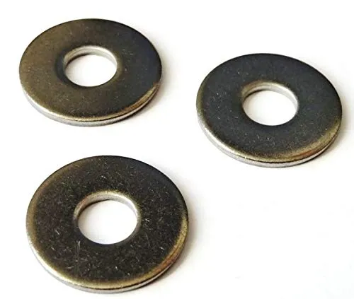 Stück Unterlegscheiben DIN 9021-8,4mm für M8 - große Form - A2 Edelstahl - Beilagscheiben - V2A (10, für M8) 10