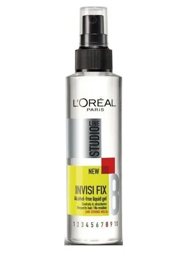 37,56€/L - 6x L'Oréal Studio Line Gelspray – Invisi Fix Nr. 8 – 150ml