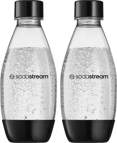 Sodastream Buteliukai SodaStream DWS Fuse, juodos spalvos, 2 x 0,5 l
