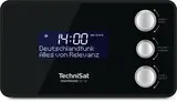 TechniSat DIGITRADIO 50 SE - Kompaktes DAB+ UKW Radiowecker mit dimmbarem Display, zwei Weckzeiten und USB-Ladefunktion für komfortables Aufwachen
