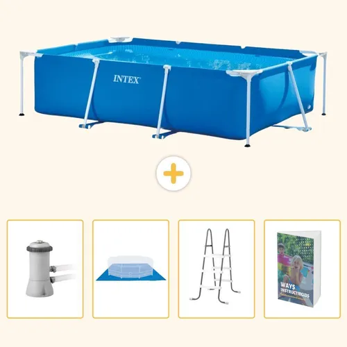 Rechteckiger Frame Pool 300x200x75 cm SCB122