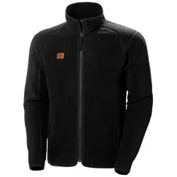 Helly Hansen Heritage Pile Jacket - Schwarz - L - Arbeits- & Schutzkleidung, warme und bequeme Fleecejacke für optimalen Komfort bei kaltem Wetter