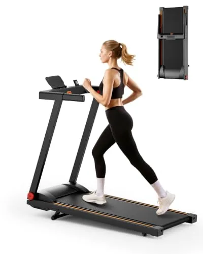 Superun Klappbares Laufband mit Steigung und APP