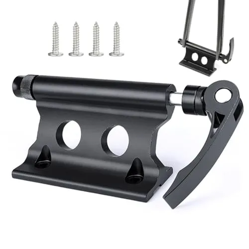 Fahrradgabelhalterung, Aluminiumlegierung, Schnellspanner, reisefreundlich, kompatibel mit Mehreren Fahrrädern, Schwarz