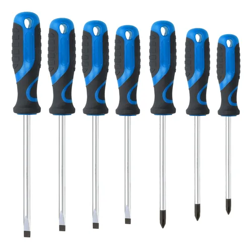 Brilliant Tools Schraubendreher-Satz, 7-teilig, Schlitz, PH - BT033007