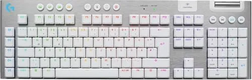 Logitech G G915 X LIGHTSPEED - Low-Profile-Kabellose Gaming-Tastatur, schlankes Design und bis zu 800 Stunden Akkulaufzeit ohne RGB