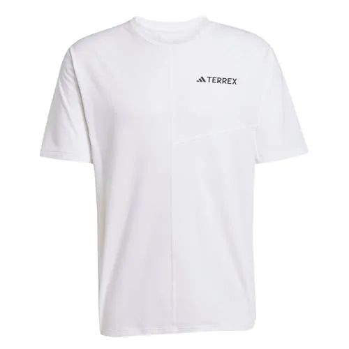 adidas Herren Terrex Multi Climacool T-Shirt, White, XXL - Atmungsaktiv und umweltfreundlich - Herren-Shirts mit CLIMACOOL-Technologie für optimale Belüftung und UV-Schutz. Hergestellt aus 71% recyceltem Polyester, ideal für aktive Outdoor-Aktivitäten.