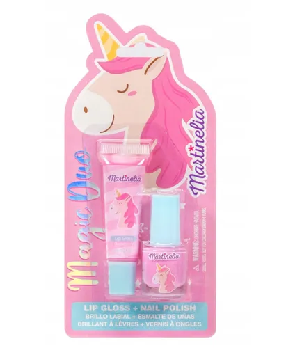 Martinelia Little Unicorn Beauty Duo Nagellack-Set 4ml + Lipgloss 6ml