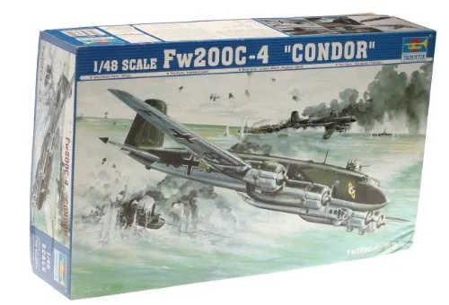 Trumpeter 02814 Focke-Wulf Fw 200 C-4 Condor Modellbausatz von Trumpeter