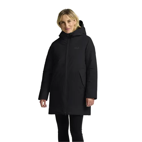 Winterjacke JACK WOLFSKIN FROST HAVEN JKT W - Funktionsjacke für Damen mit PRIMALOFT BLACK RISE Füllung für optimale Wärme und TEXAPORE ECOSPHERE Gewebe für Wasserdichtigkeit und Atmungsaktivität. Ideal für kalte Tage!