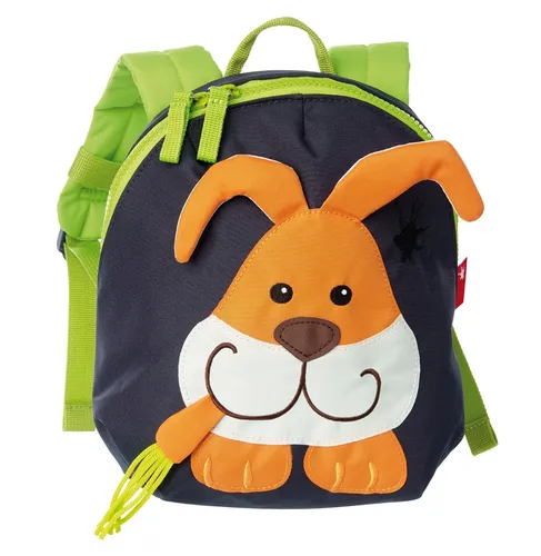 SIGIKID 24218 Mini Rucksack Hase - Schulranzen für Kleinkinder, leicht und handlich mit fröhlichem Hasendesign, ideal für Krippe und Kita, pflegeleicht aus strapazierfähigem Nylongewebe.