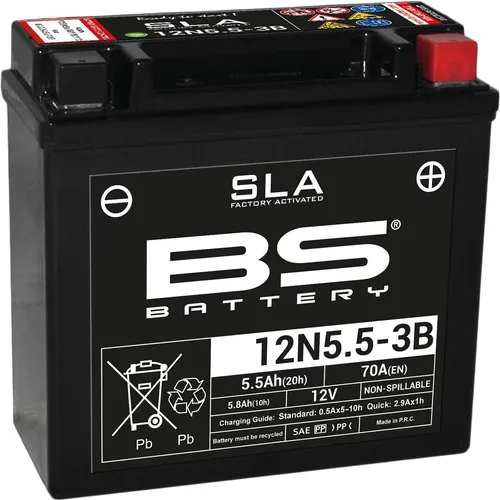 BS Battery 12N5.5-3B Wartungsfreie SLA-Batterie
