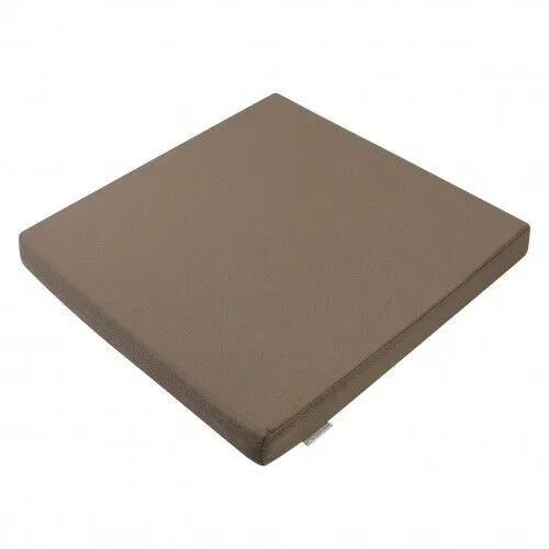 In & Outdoor Lounge Kissen 40cm Taupe / Wasserabweisendes Kissen 40 x 40 x 5 cm
