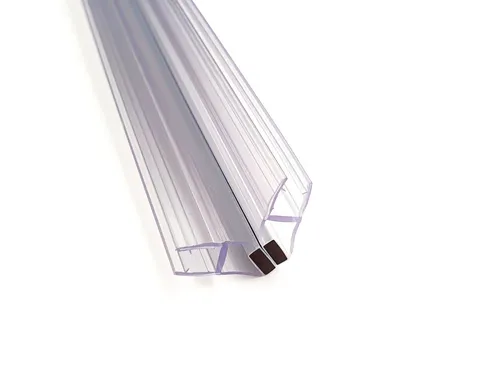 Kristhal Dusch- & Baddesign Duschdichtung - Magnetdichtung für Duschglastüren, individuell kürzbar und einfach zu montieren – ideal für Glasstärken von 6 bis 8 mm.
