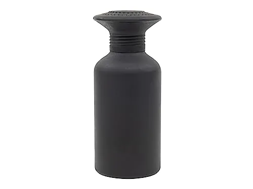 ARKitchen SALZSTREUER Aluminium Schwarz 19cm mit Schraubdeckel Gewürzstreuer Zuckerstreuer Salz Streuer Pommes 13