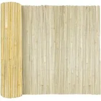 Sol Royal Hell Glänzender Split Bambus Sichtschutz 80x600 cm – Robuster Sichtschutz für Garten und Balkon - Hochwertiger Sichtschutz aus 100% Bambus, ideal für Garten und Balkon. Witterungsbeständig und stabil, bietet er zuverlässigen Schutz vor neugierigen Blicken und Wind. Einfach zu montieren und langlebig.