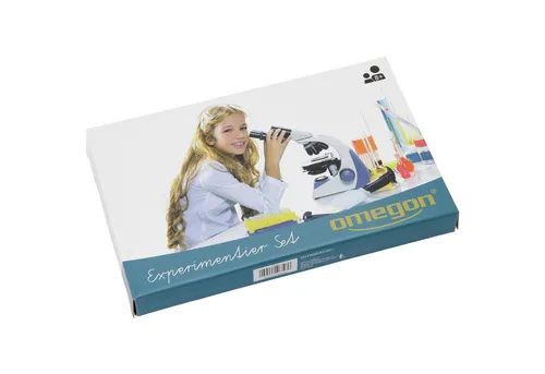 Omegon Mikroskopie Experimentierset Auf- und Durchlichtmikroskop - Mikroskop-Set für Einsteiger, inklusive umfangreicher Präparate und Zubehör für spannende Experimente und eigene Präparat-Herstellung.