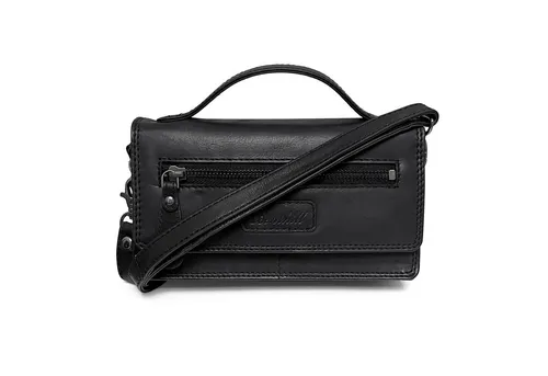 Benthill Geldbörse Echt Leder mit RFID-Schutz - Hochwertige Geldbörse aus echtem Rindsleder mit RFID-Schutz, ideal für Reisen. Bietet 14 Kartenfächer, Münzfach und praktische Dokumentenfächer.