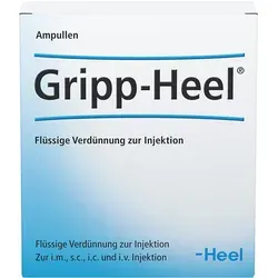 Gripp-Heel Ampullen, Verdünnung zur Injektion 10 St von Heel