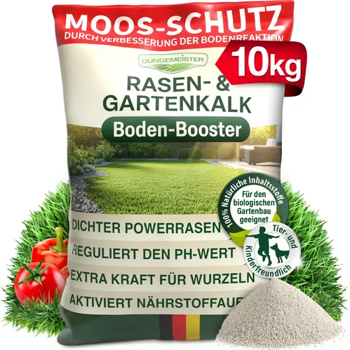 Dolomitkalk Rasenkalk 25 kg - Effektiver Gartenkalk fr gesunde Bden -  Biologischer Dnger mit Depotwirkung, ideal fr Rasen, Gemse und Obst.  Strkt den Boden und sorgt fr optimales Wachstum. | Testberichte.de