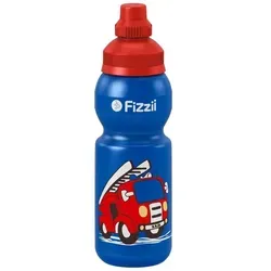 Fizzii Trinkflasche Kinderflasche Sprudelsicher blau 330 ml