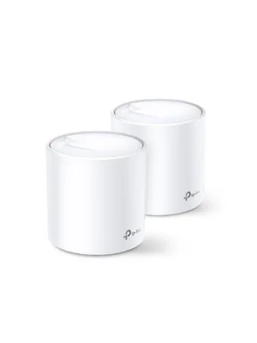 TP-Link Deco X20 Doppelpack - Wi-Fi 6 Multiroom WLAN für große Wohnungen, blitzschnelle Verbindung und perfekte Abdeckung über 100 m²