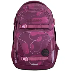 coocazoo Schulrucksack Porter, Berry Bubbles