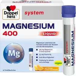 Doppelherz system Magnesium 400 Liquid 10 St