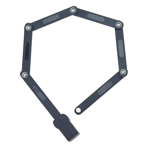 Prophete Faltschloss mit Fingerabdrucksensor - Fahrradschlösser mit Fingerabdrucksensor für maximale Sicherheit und Komfort, ideal für Fahrradfahrer